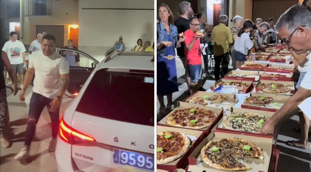 Residenti di un "paesino sperduto" pagano un tassista per avere una pizza a domicilio: quanto è costato il 'servizio'